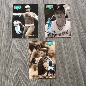 💕3 1993 pinnacle the idols cards